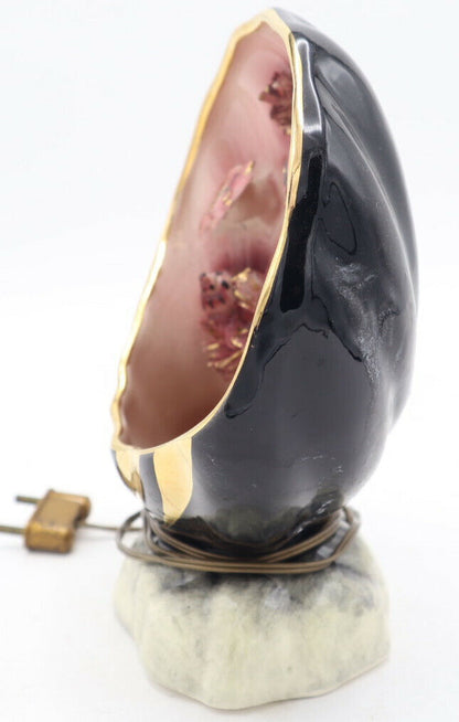 Lampada  Monaco Vallauris  Kerina Conchiglia in ceramic 1950s