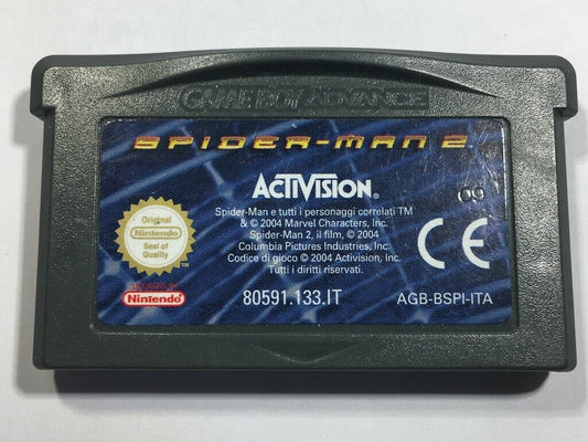 Spider-man 2 - Nintendo Game Boy Advance GBA GAME-EUR PAL
