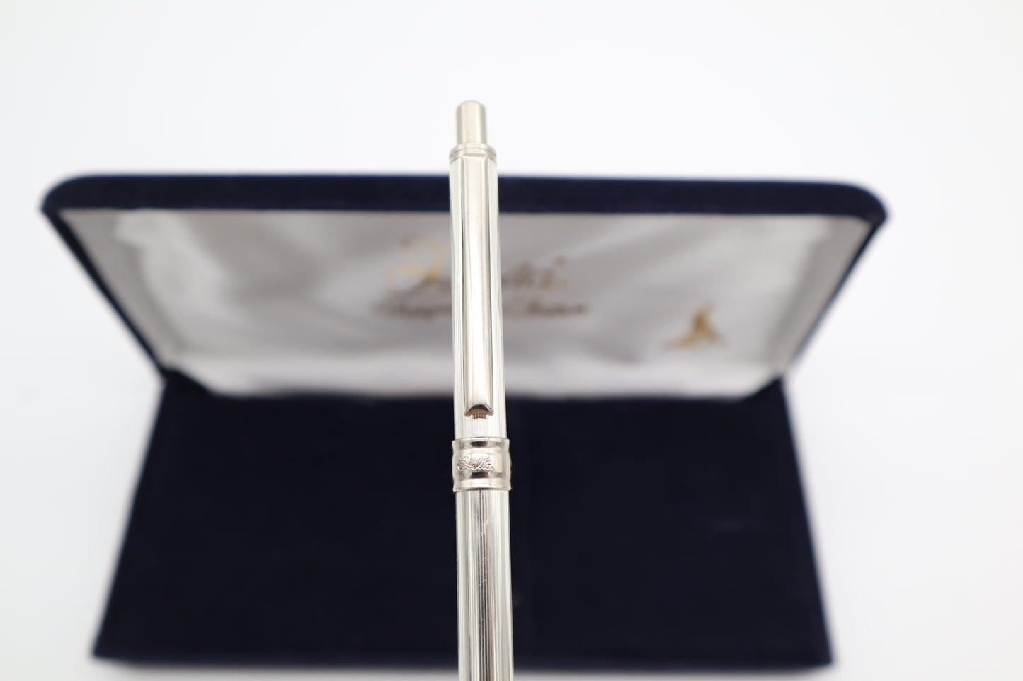 Delta Ballpoint Biro Argento 925 Silver Sterling