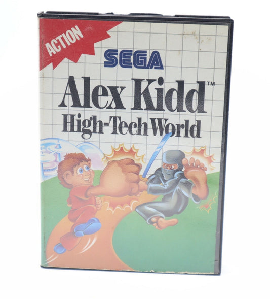 Alex kidd high tech World - Sega Master System Box PAL EUR ITA