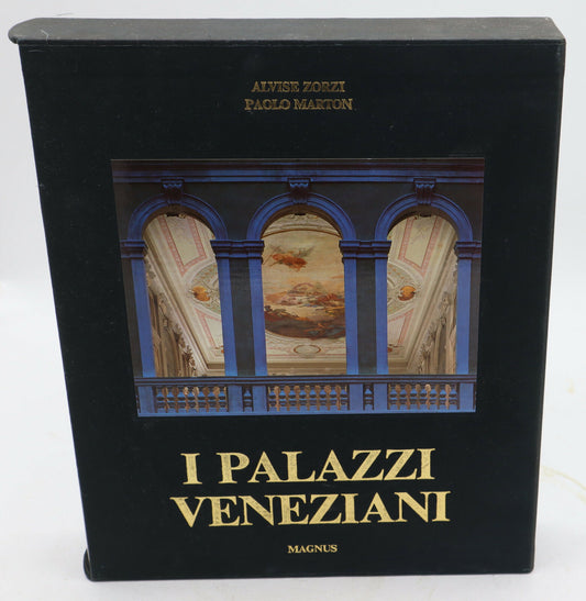 Vintage Libro Magnus i palazzi veneziani Alvise Zorzi Paolo Marton 1989