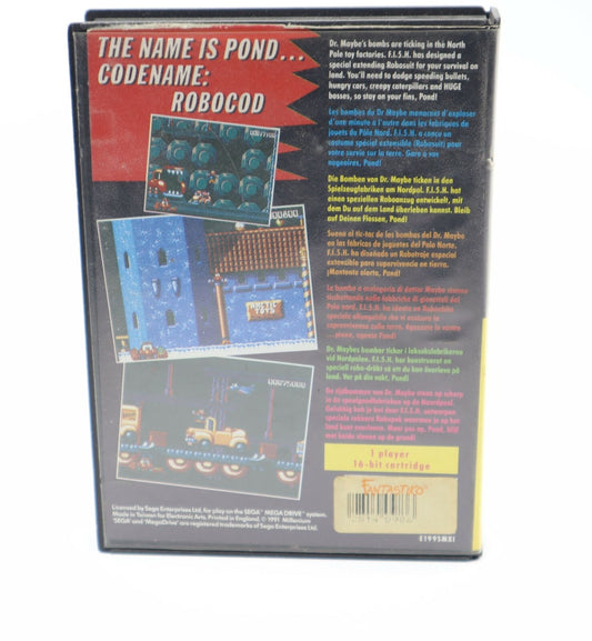 James Pond II 2 -   Sega Mega Drive game CIB - PAL
