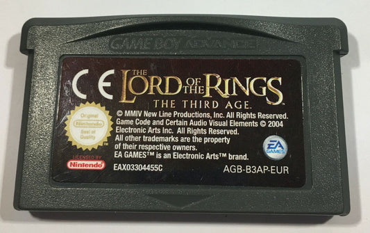 Lords of The Rings - Nintendo Game Boy Advance GBA GAME-EUR PAL