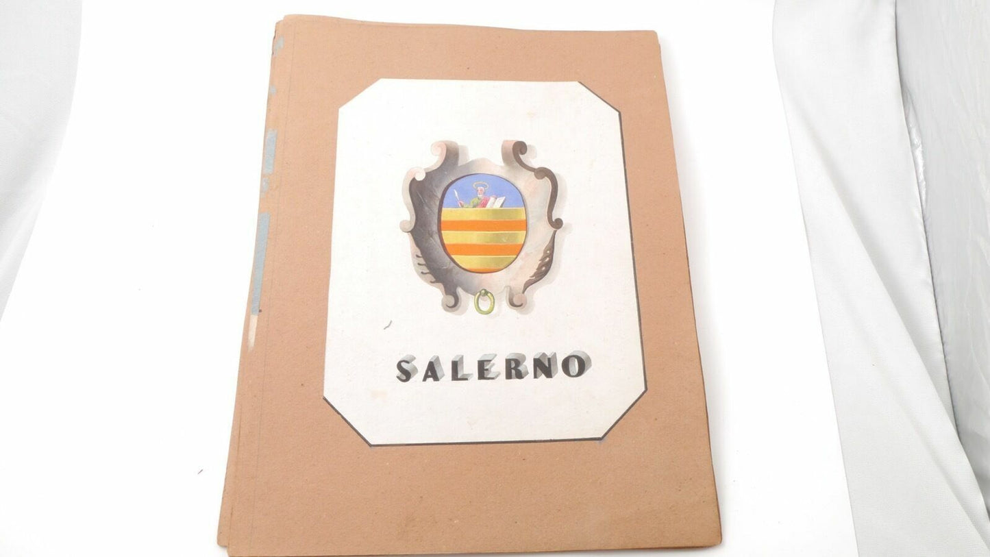 Acquarello XIX Emblema Salerno Campania Italy 800  Watercolour Inc. Cioffi