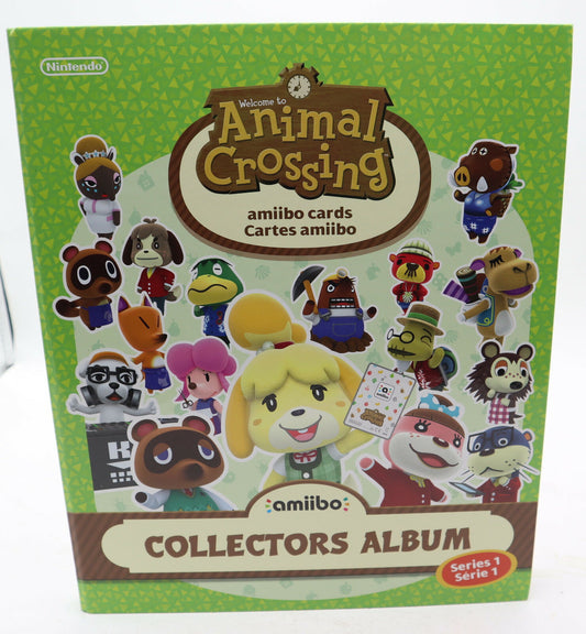 Animal Crossing Collectors Album Amiibo Cards Series 1 Nuova