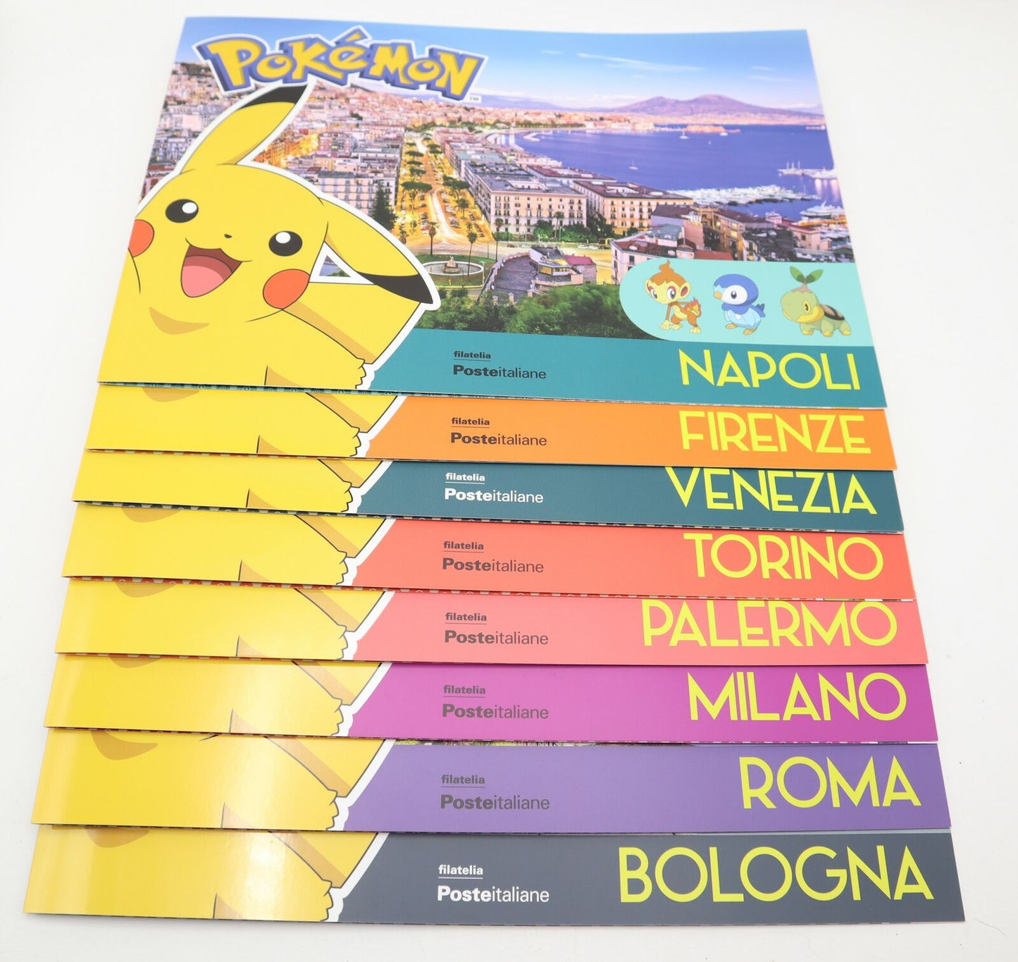 Folder Pokemon 2021 giro completo 8 folder numerati