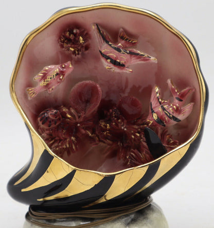 Lampada  Monaco Vallauris  Kerina Conchiglia in ceramic 1950s