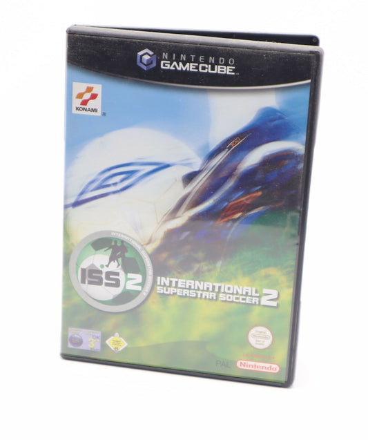 ISS International Superstar Soccer 2 -  Nintendo Gamecube Game Cube game CIB - P