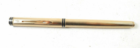 Antique Vintage Foundation Pen WATERMAN Gold Oro Penna 18kt