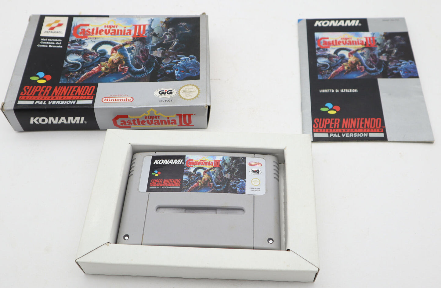 Super Nintendo Super Castleavania IV CIB