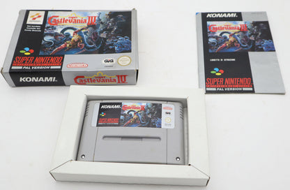 Super Nintendo Super Castleavania IV CIB