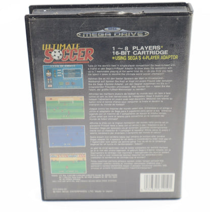 Ultimate Soccer -   Sega Mega Drive game CIB - PAL