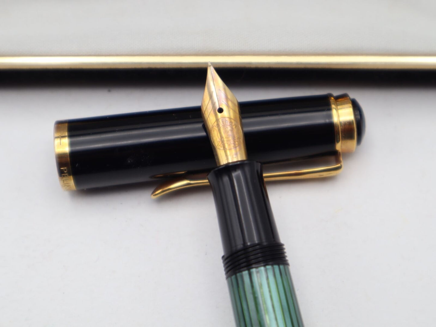 Vintage Pelikan 200 Classic Penna stilografica Scatola e libretto originale