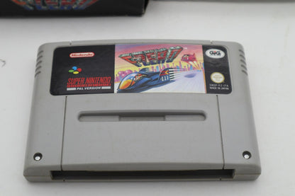 F-zero CIB -  Nintendo Super Nintendo SNES GIG GAME-EUR PAL CIB