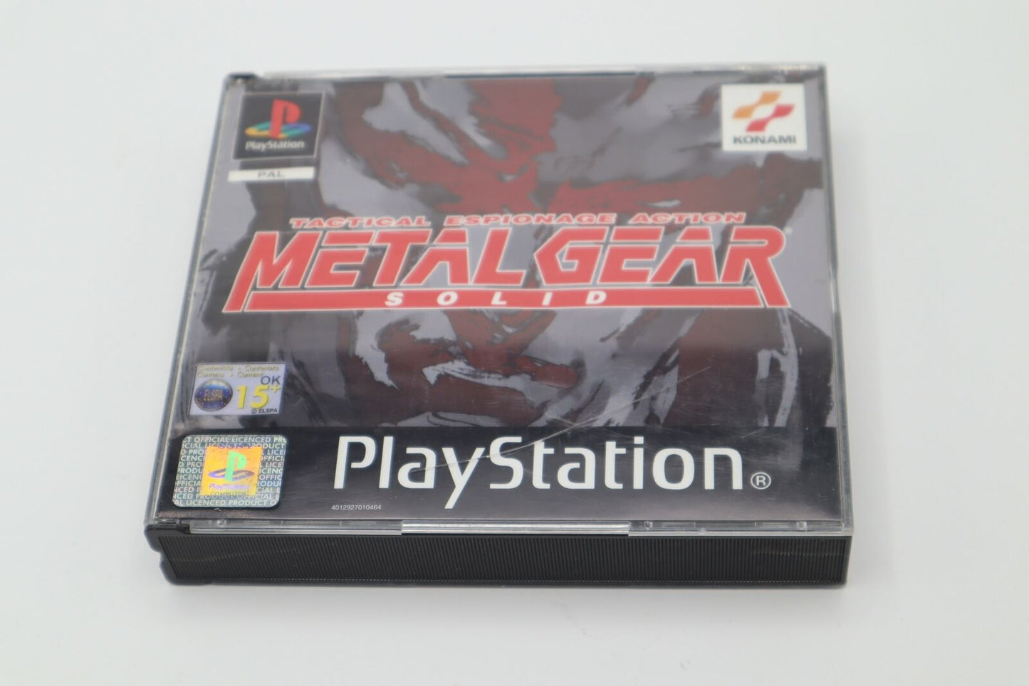 Metal Gear Solid PS1 Black Label Ita