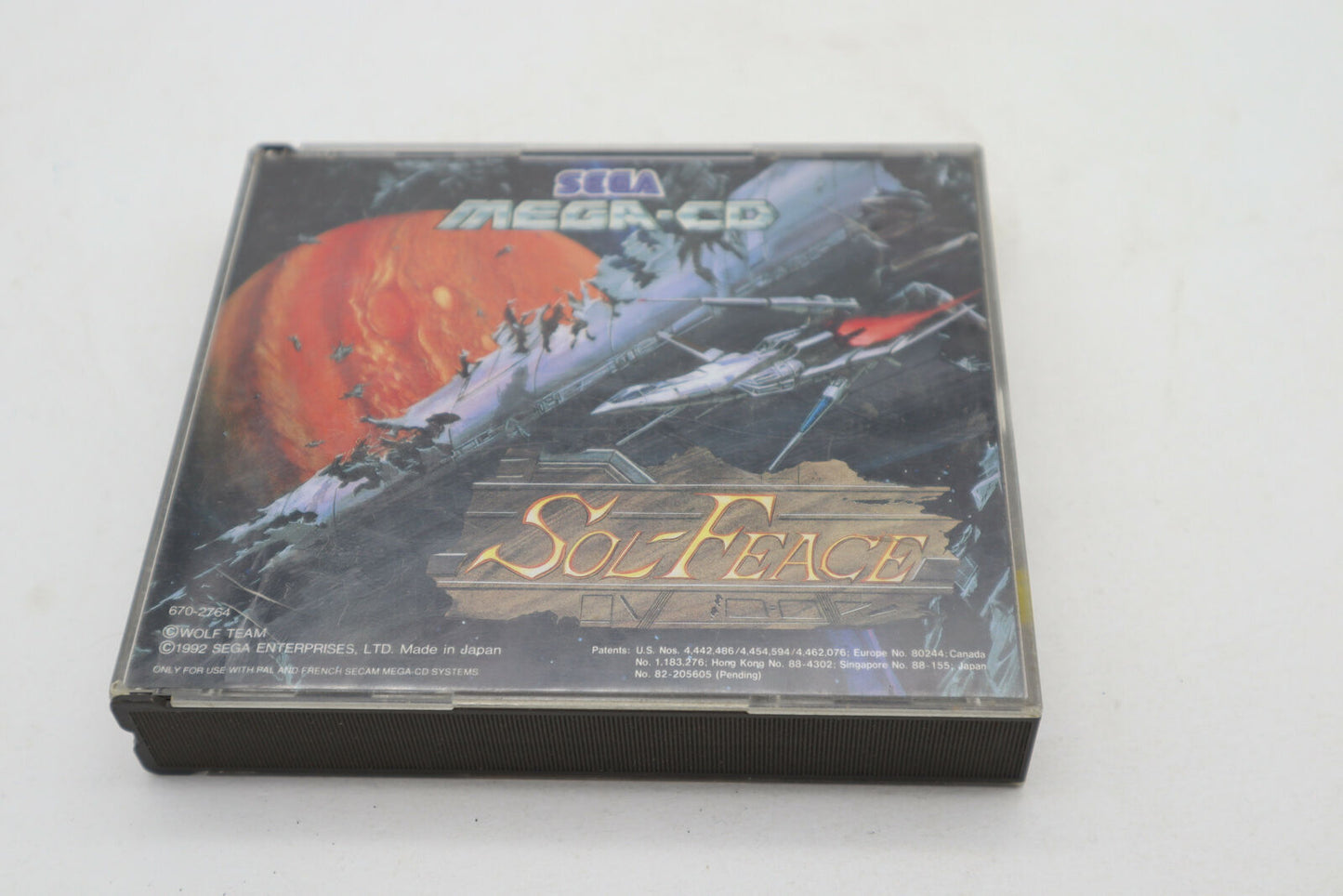 Sega MEGA CD SOL FEACE / Cobra Command