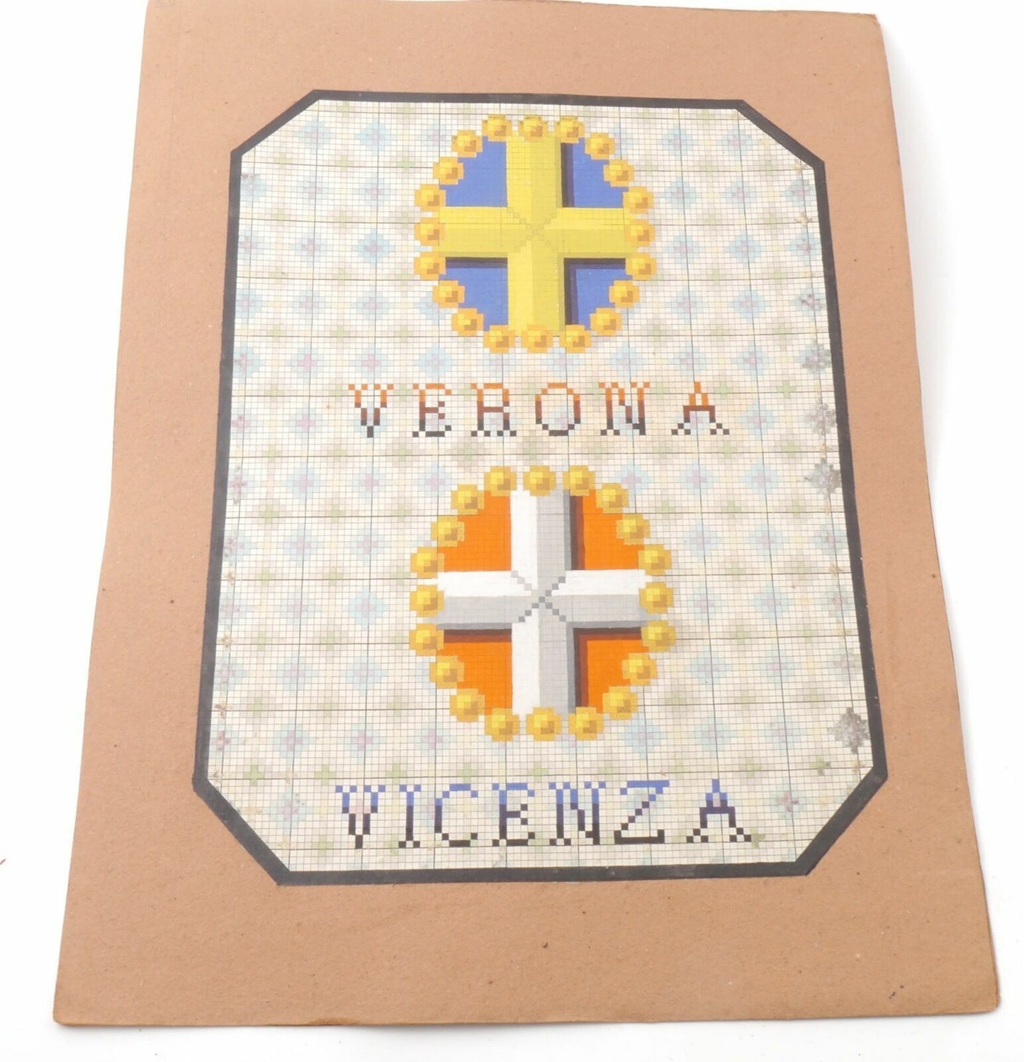 Acquarello XIX Emblema Vincenza Verona Italy 800  Watercolour Inc. Cioffi
