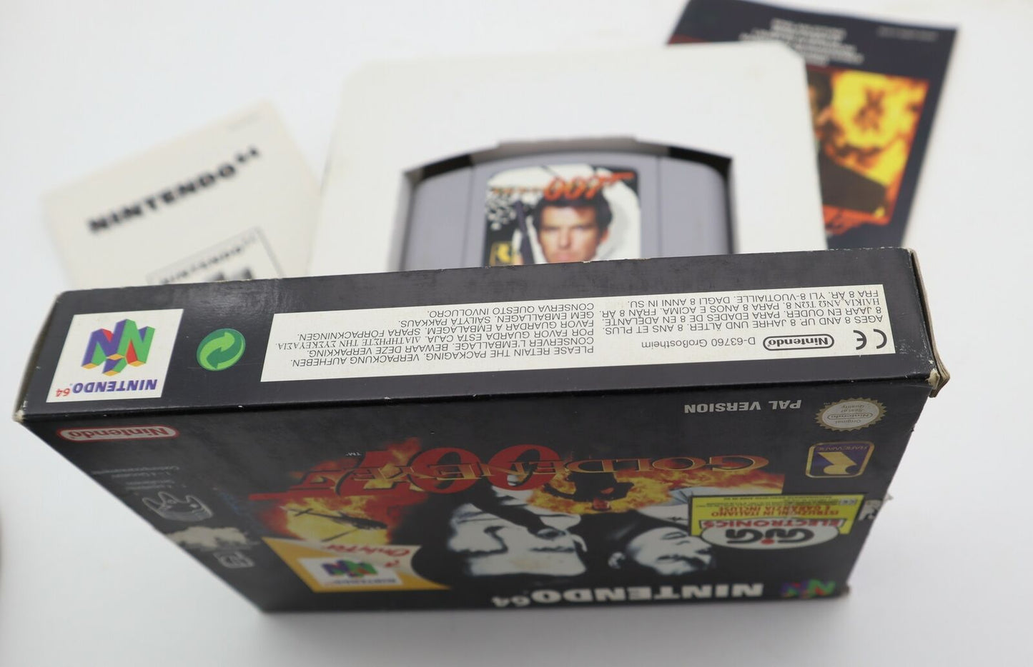 007 Goldeye n64 -  Nintendo Super Nintendo SNES GIG GAME-EUR PAL CIB
