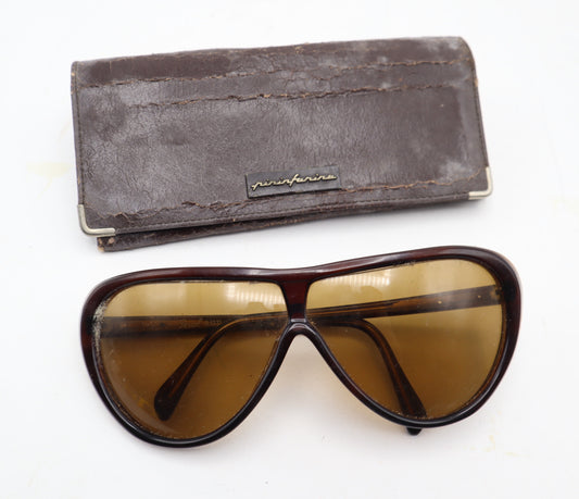 Vintage Persol Ratti PininFarina Occhiali Da Sole Edizione speciale Marrone con pochette originale