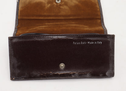 Vintage Persol Ratti PininFarina Occhiali Da Sole Edizione speciale Marrone con pochette originale