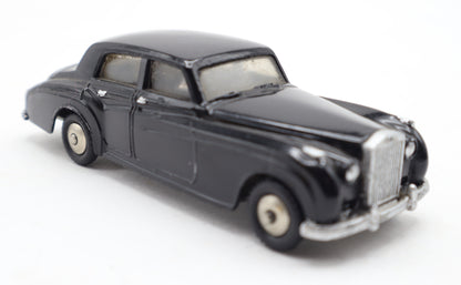 Vintage Collectable Mercury No.29 Rolls-Royce Silver Cloud Die cast Metal Car Black Made in italy