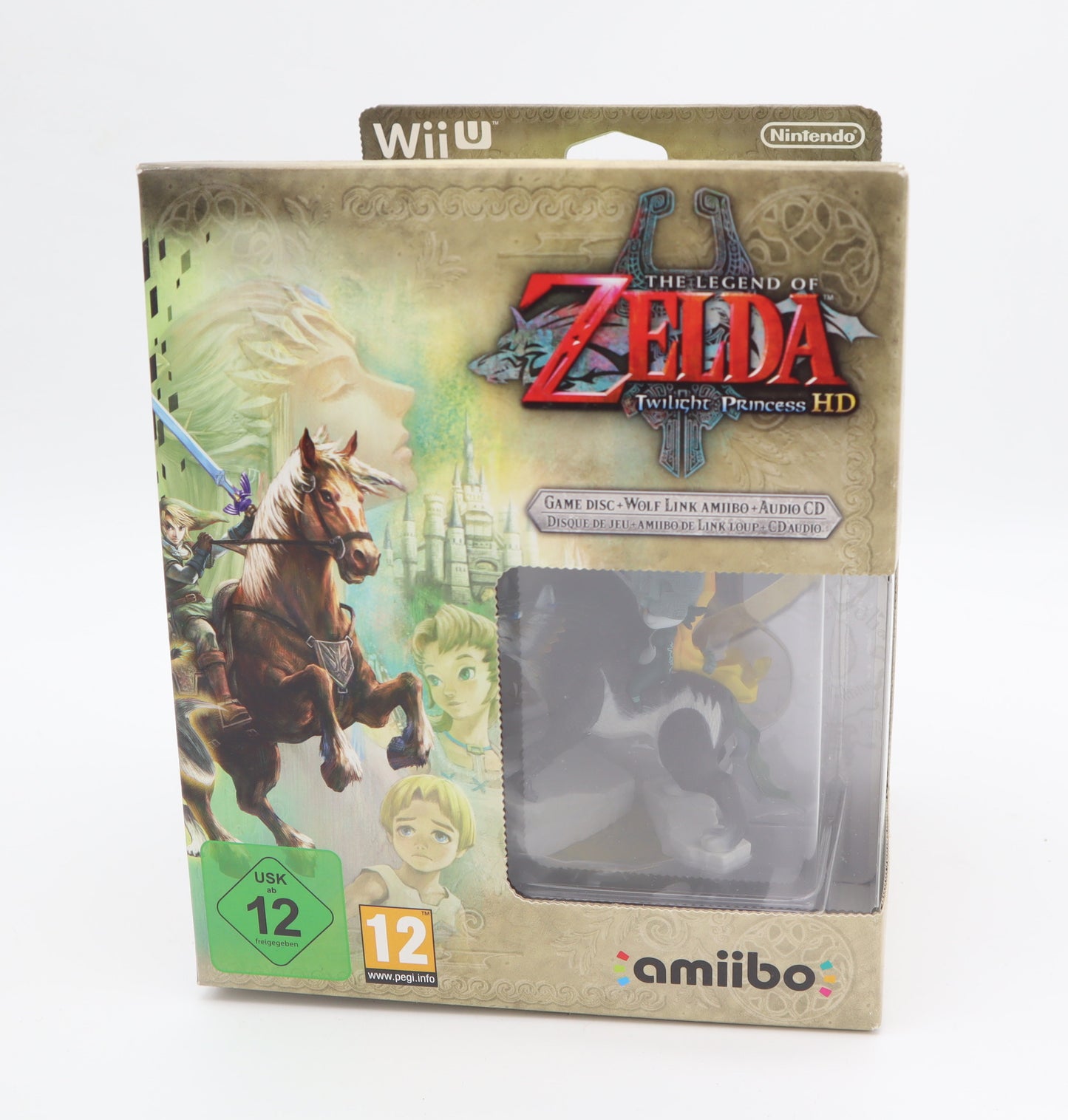 Zelda Wii U Twilight Princess HD Amiibo Con scatola Originale