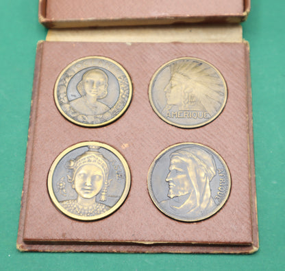 Medaglie 1931 Exposition Coloniale internationale de Paris con scatola originale
