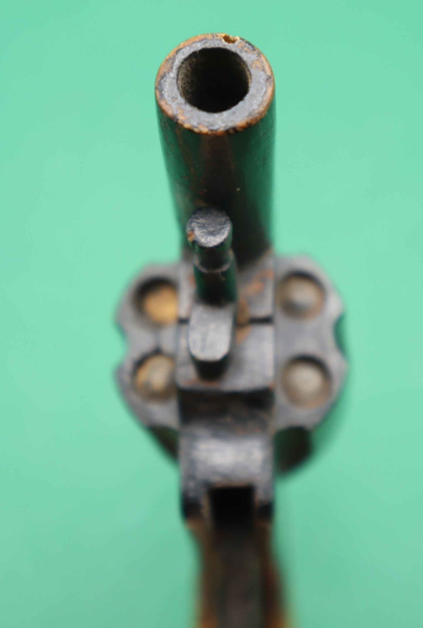 Rarissima pistola giocattolo western colt Edison vintage in legno da collezione