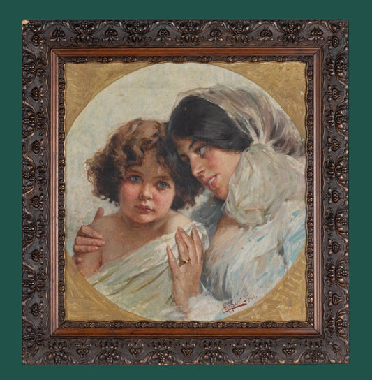 LUIGI DE SERVI Maternità 1901
